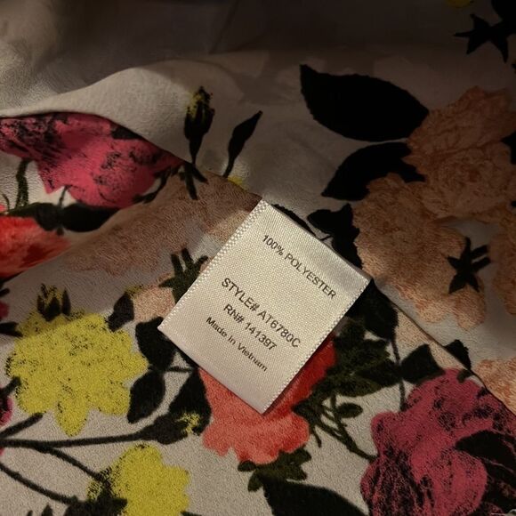 ASTR floral open front cardigan S - Picture 6 of 6